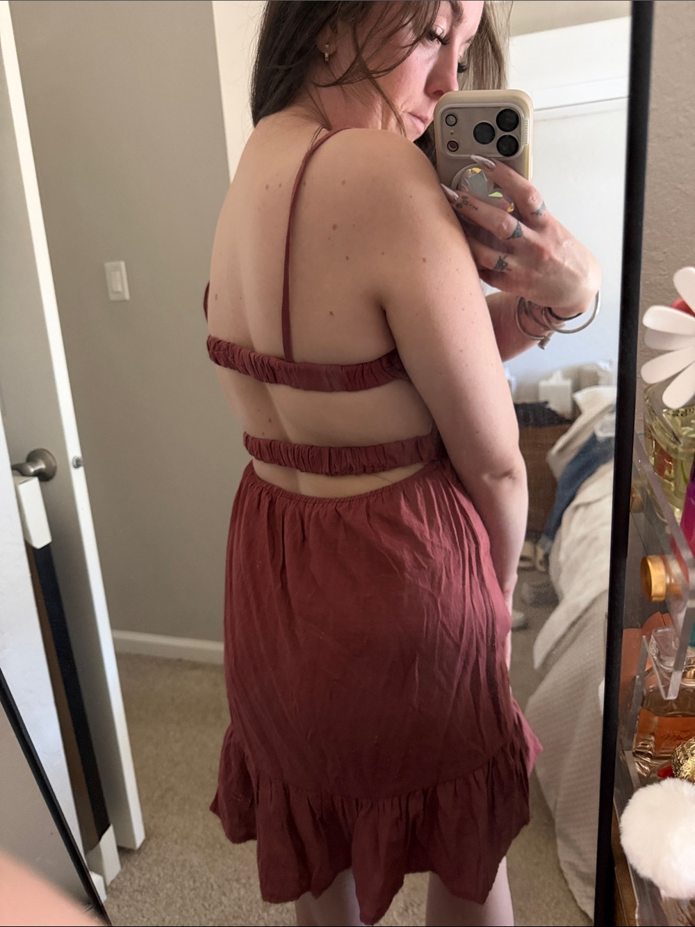 Pink Lily Raspberry Romper - Picture 6 of 8